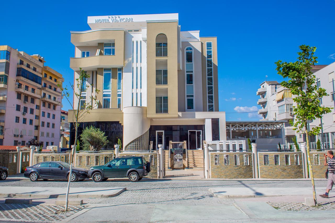 Hotel Vila Koral Дуррес Екстер'єр фото
